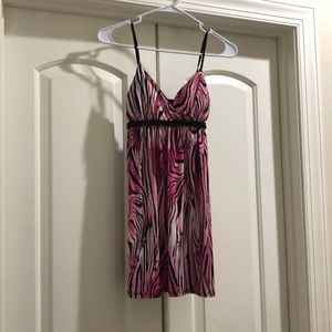 Pink tiger dress